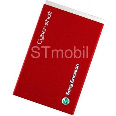 Kryt Sony Ericsson C902 zadní červený – Zboží Mobilmania