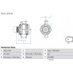 BOSCH 0 986 085 380 generátor (0986085380) – Hledejceny.cz