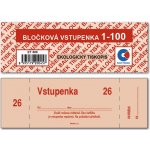 Baloušek tisk ET300 Bločkové vstupenky 1-100 – Zboží Živě