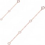 Olivie Dva prodlužovací stříbrné řetízky 9665 – Hledejceny.cz