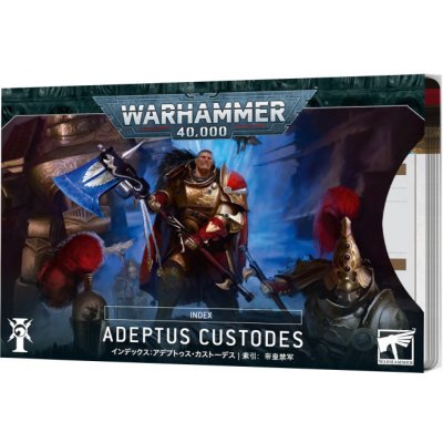 GW Warhammer 40,000 Index: Adeptus Custodes verze 2023 – Zbozi.Blesk.cz