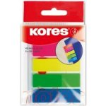 KORES Neonové záložky Index Strips 45x12 mm / 5 barev / 25 lístků á barva – Hledejceny.cz