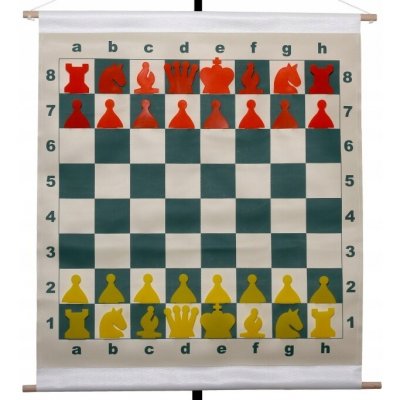 Šachovnice Sunrise Chess & Games Demonstrační šachovnice rolovací – Zboží Živě
