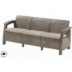 Keter Corfu Love Seat Max hnědá – Hledejceny.cz