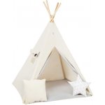 ELIS DESIGN set teepee stan pro děti béžový standard – Zboží Mobilmania