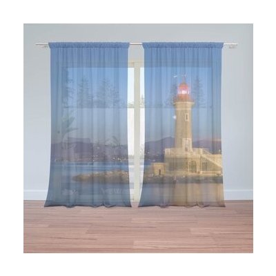 Sablio Záclony Noční maják: 2ks 150x250cm – Hledejceny.cz