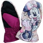 Setino Dívčí zimní palcové rukavice Minnie 115 - vínová