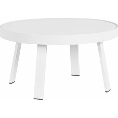Bizzotto Zahradní konferenční stolek SPYRO bílý 71 cm 0663525 – Hledejceny.cz