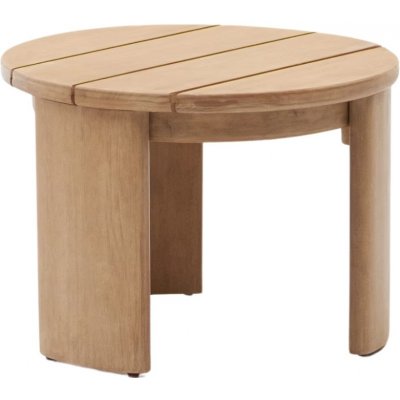 Kave Home Xoriguer 60 cm Dřevěný zahradní odkládací stolek – Hledejceny.cz