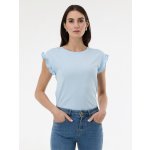 Orsay dámské tričko s krátkým rukávem světle modré – Zboží Mobilmania