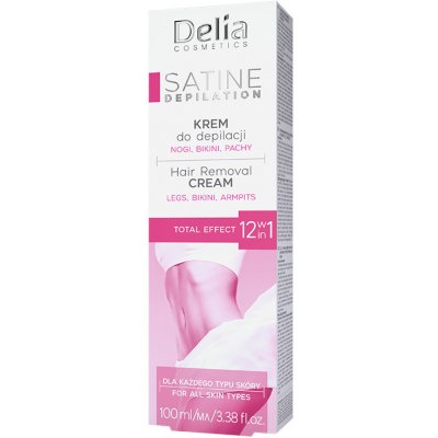 Delia Satine Ultra Delicate depilační krém 100 ml – Zboží Dáma