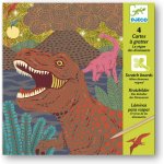 Djeco Vyškrabávací obrázky dinosauři – Zbozi.Blesk.cz