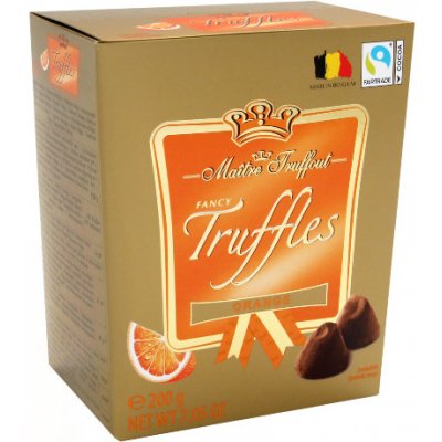 Maitre Truffout Fancy Truffles Orange 200 g