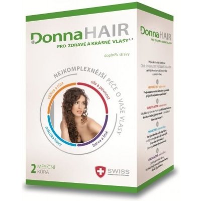 Donna Hair 2 měsíční kúra 60 tobolek – Zboží Mobilmania