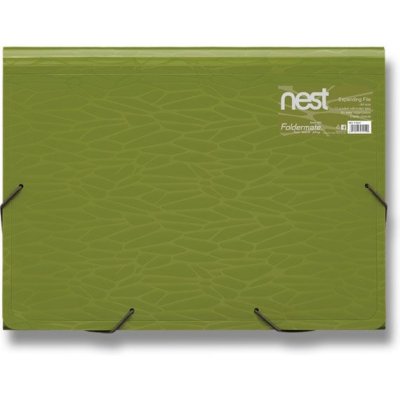 Foldermate NEST Expanding Files - aktovka na spisy - 330 x 240 x 35 mm, olivově zelená – Zboží Mobilmania