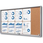 Jansen Display interiérová vitrína 10 x A4 – Zboží Živě