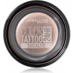 Maybelline Color Tattoo gelové oční stíny Socialite 4 g – Zboží Dáma