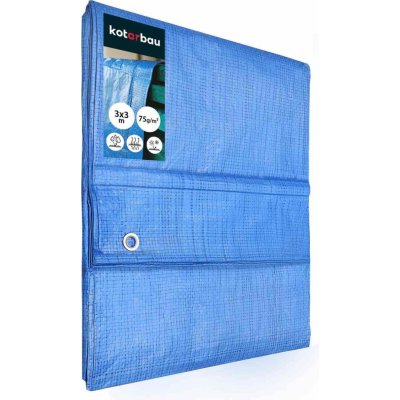 Bradas zakrývací plachta 75g/m² 3x3 m – HobbyKompas.cz