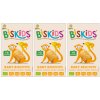 Dětský snack Belkorn BISkids BIO dětské celozrnné banánové sušenky 3 x 120g