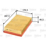 Vzduchový filtr VALEO 585117 – Hledejceny.cz
