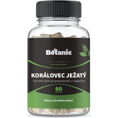 Botanic Korálovec 50% polysacharidů 60 kapslí – Hledejceny.cz