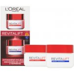 L´Oréal Paris Revitalift Loreal Paris Revitalift zklidňující krém proti vráskám 50 ml + Loreal Paris Revitalift noční zpevňující a protivráskový krém pro všechny typy pleti 50 ml dárková sada – Zboží Dáma
