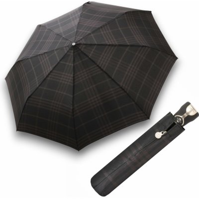 Pánský plně automatický deštník Gran Turismo Bugatti černé káro – Sleviste.cz