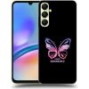 Pouzdro a kryt na mobilní telefon Samsung Picasee silikonové Samsung Galaxy A05s Diamanty Purple čiré