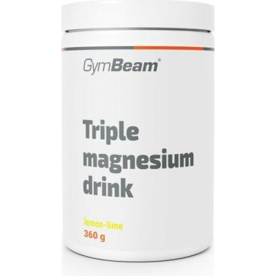 GymBeam Triple magnézium drink 360 g citrón limetka – Hledejceny.cz