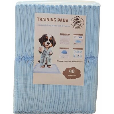Renni's choice Absorpční podložky pro psy 60 × 60 cm 40 ks – Zboží Mobilmania