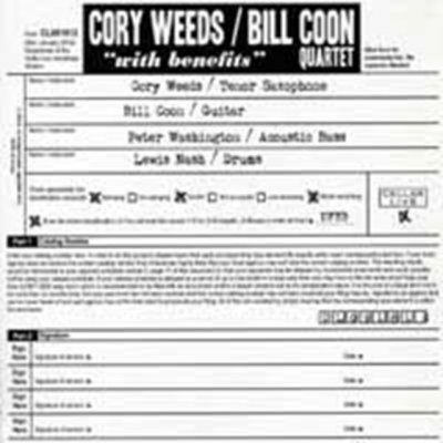 Weeds Cory - With Benefits CD – Zboží Mobilmania