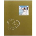 Svatební fotoalbum, samolepící, BSS-20W LOVE 2 OLIVOVÉ – Zboží Živě
