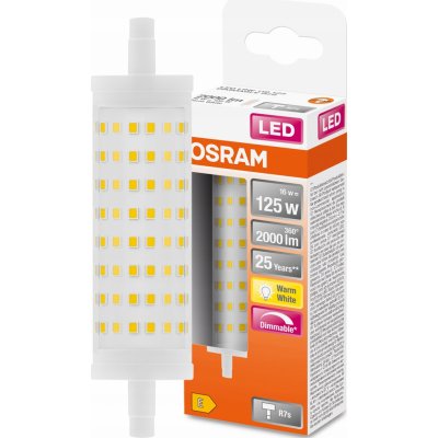 Osram LED žárovka LED Line R7S 2000lm 16W 230V bílá teplá