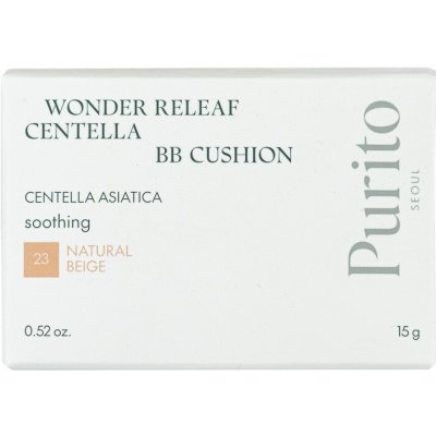 Purito BB cushion na obličej Wonder Releaf Centella BB Cushion No.23 Natural Beige 15 g – Hledejceny.cz