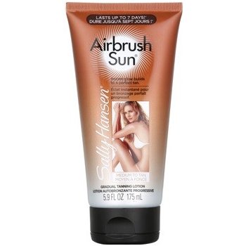 Sally Hansen Airbrush Sun samoopalovací krém na tělo a obličej odstín 02 Medum to Tan 175 ml