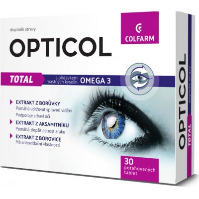 Colfarm OPTICOL TOTAL 30 tablet – Zboží Mobilmania