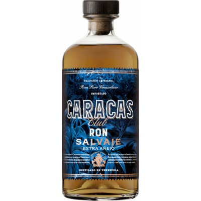 Ron Caracas Club Ron Salvaje Extra Anejo 40% 0,7 l (holá láhev) – Hledejceny.cz