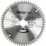 Yato pilový kotouč 200x30mm 60 zubů na hliník YT-6091 – Zbozi.Blesk.cz