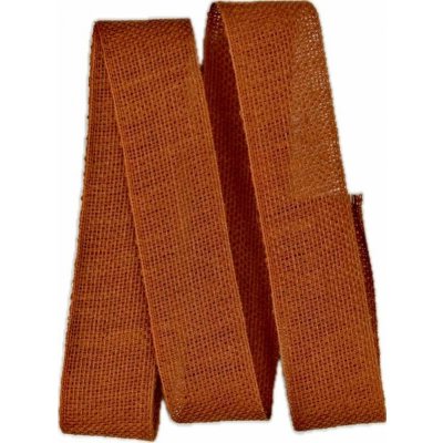 Stuha lněná Nature Basic – Terracotta oranžová 25mm x 2m (11,-Kč/m) – Hledejceny.cz