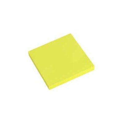 Samolepící bloček 76x76 NEON žlutý – Hledejceny.cz