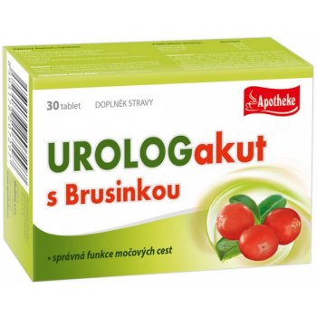 Apotheke Urologakut s brusinkou 30 tablet