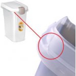 Kontejner na krmivo Fusto transparentní/popelavě hnědá 15 l – Sleviste.cz