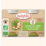 Babybio Brambory s hráškem 2 x 130 g – Zboží Mobilmania