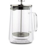 French press NAVA Acer dvoustěnný 1000 ml – ruční kávovar z borosilikátového skla – Zboží Mobilmania