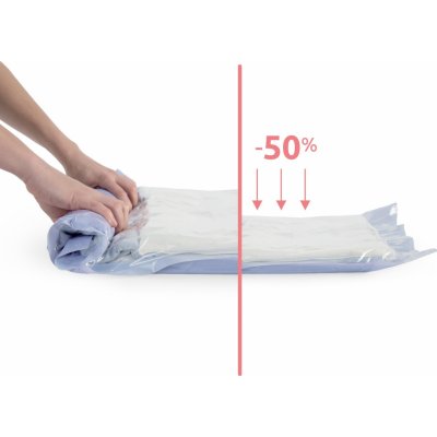 Set 2 ks cestovních vakuových pytlů Compactor Jet Roll Bags – Hledejceny.cz