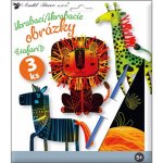 Anděl Sada škrabacích obrázků s doplňky Safari – Zboží Dáma