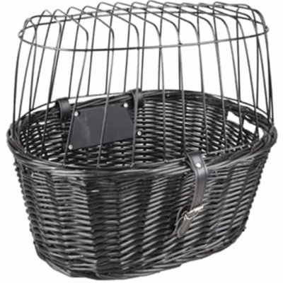 Flamingo Canna Proutěný koš na kolo s drátěnným krytím 12 kg 47 x 35 x 42 cm – Sleviste.cz