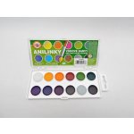 Koh i noor Vodové barvy průměr 30mm/12barev – Zboží Dáma