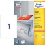 Avery Zweckform Etikety 100 ks A4 bílá 210 x 297 mm pro inkoust, laser, kopie 3478 – Zboží Dáma