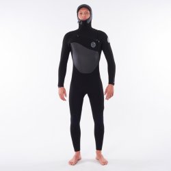 Pánské RIP CURL FLASHBOMB 6/4 HOOD C/ZIP Černá